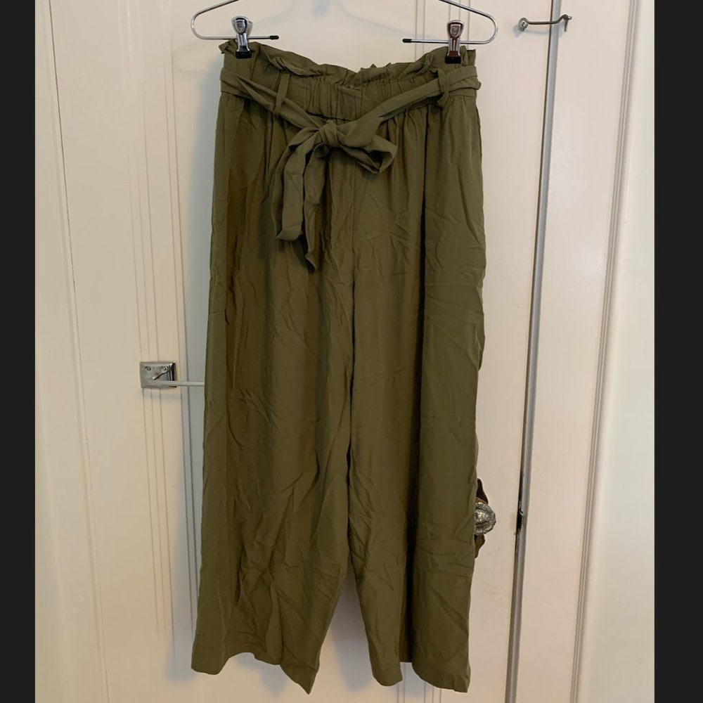NWOT J. Crew Point Sur Paperbag Pants